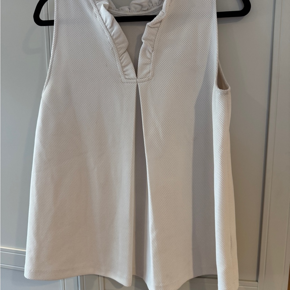 White Sleeveless Women's Top